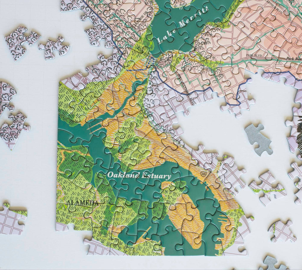 Lake Merritt Watershed 500 - piece Jigsaw Puzzle - Dear John
