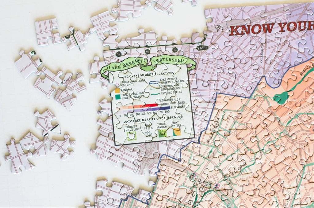 Lake Merritt Watershed 500 - piece Jigsaw Puzzle - Dear John
