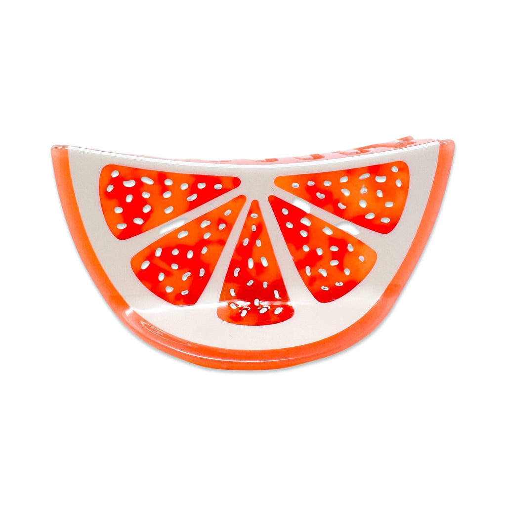 Large Grapefruit Slice Hair Claw Clip - Dear John