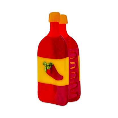 Large Hot Sauce Hair Claw Clip - Dear John