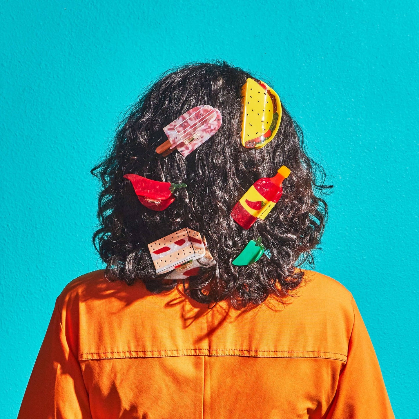 Large Hot Sauce Hair Claw Clip - Dear John