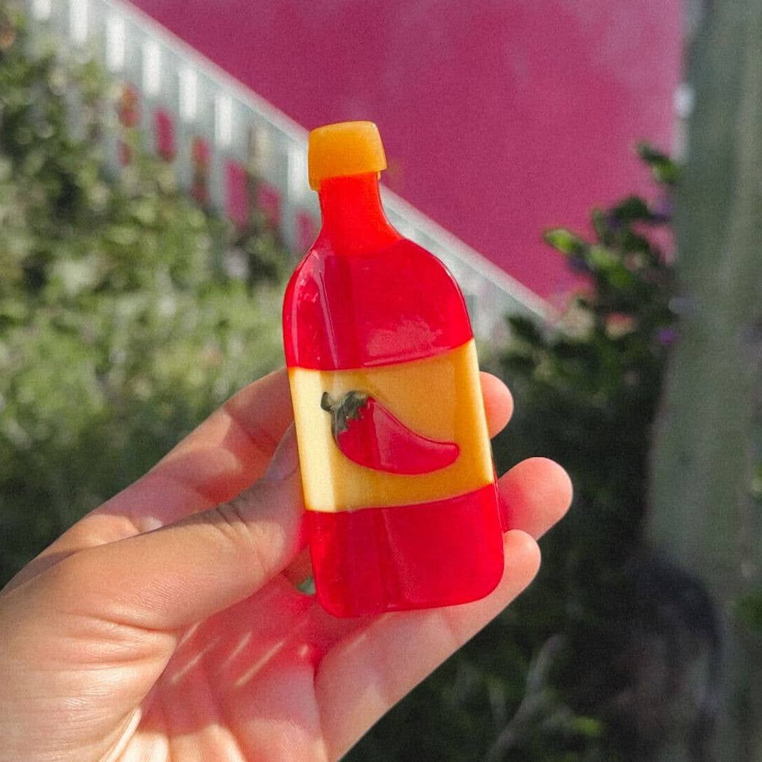 Large Hot Sauce Hair Claw Clip - Dear John