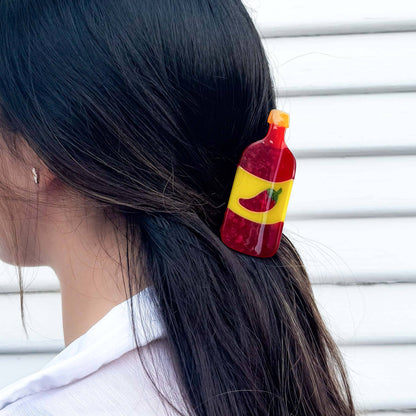 Large Hot Sauce Hair Claw Clip - Dear John