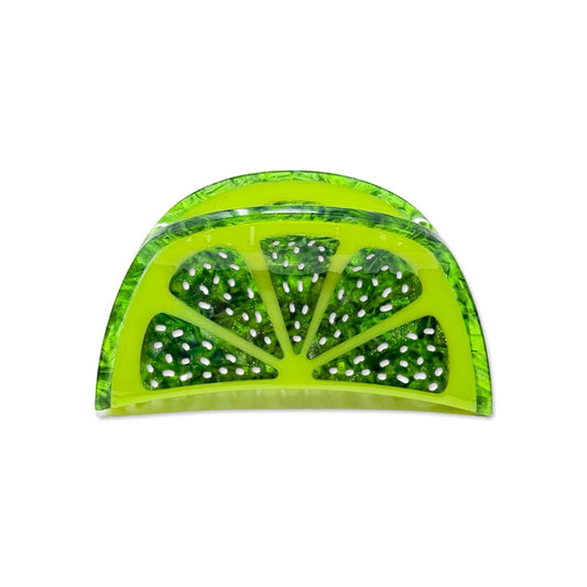 Large Lime Slice Hair Claw - Dear John