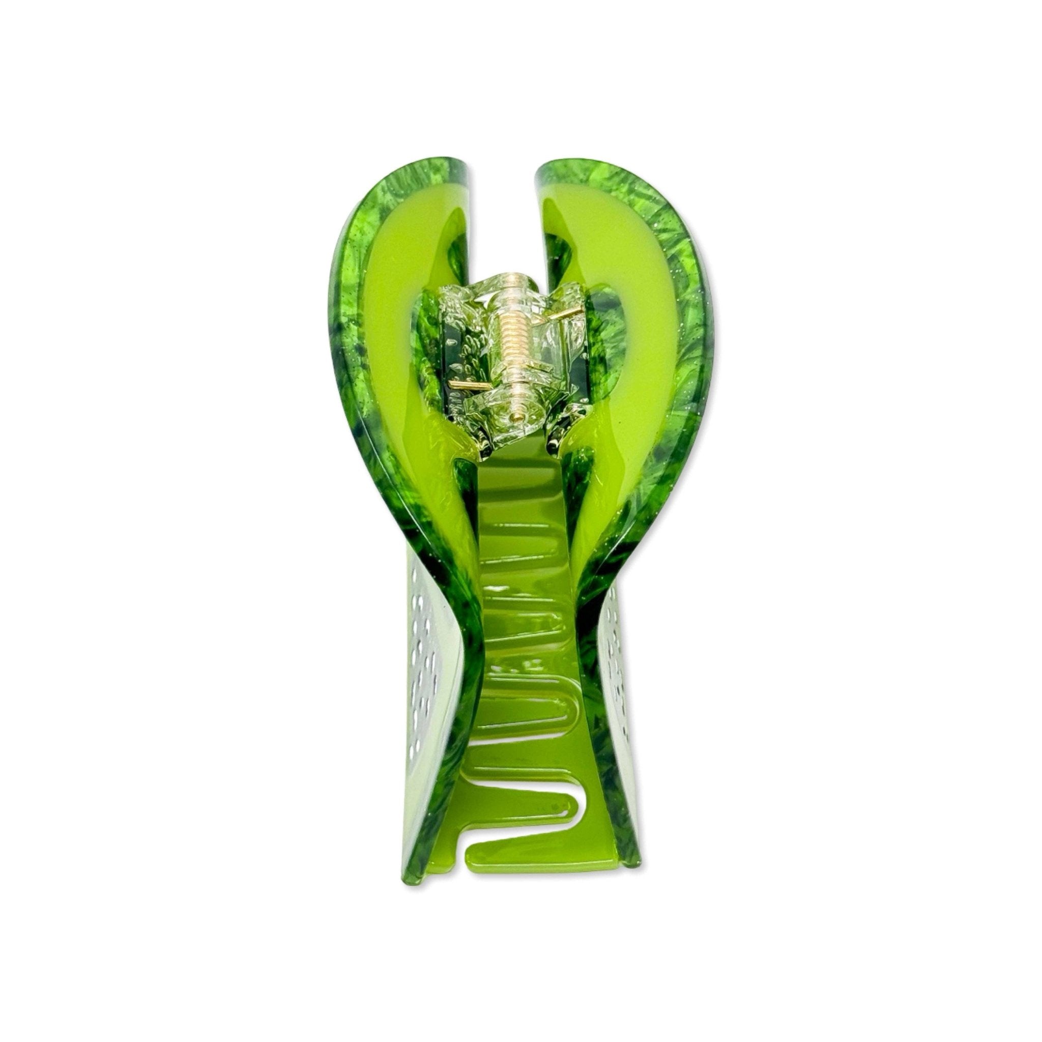 Large Lime Slice Hair Claw - Dear John