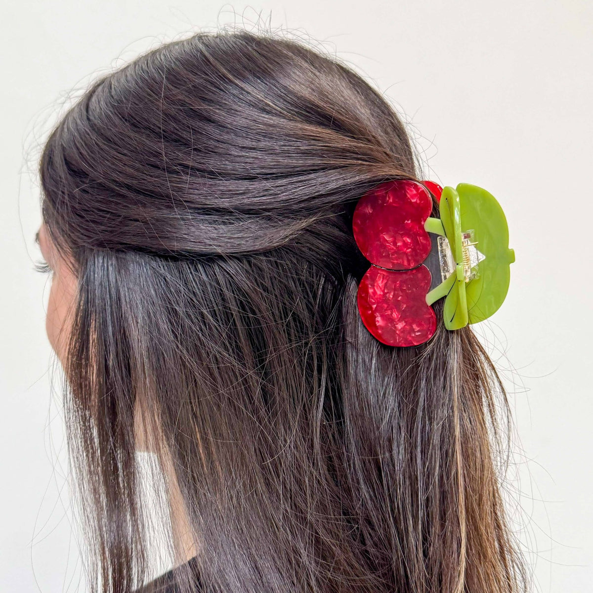 Large Maraschino Cherries Hair Claw Clip - Dear John
