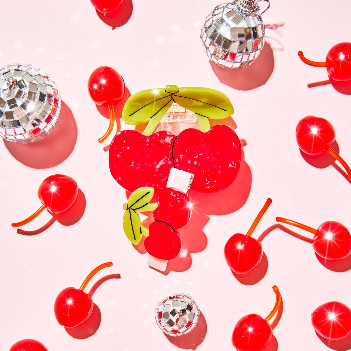 Large Maraschino Cherries Hair Claw Clip - Dear John