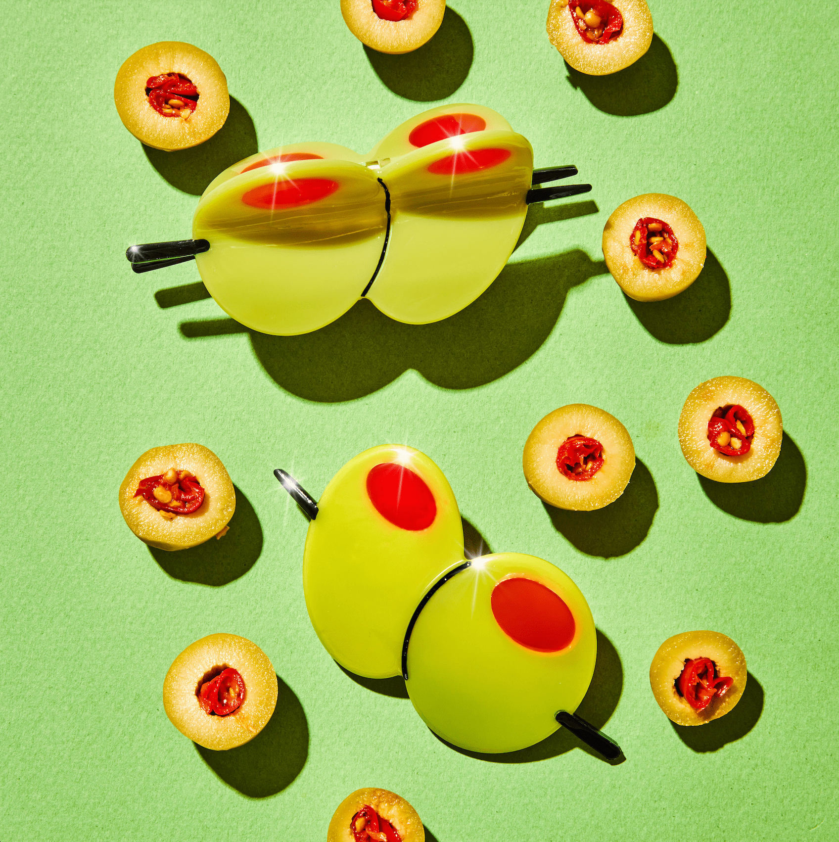 Large Olive Hair Claw Clip - Dear John