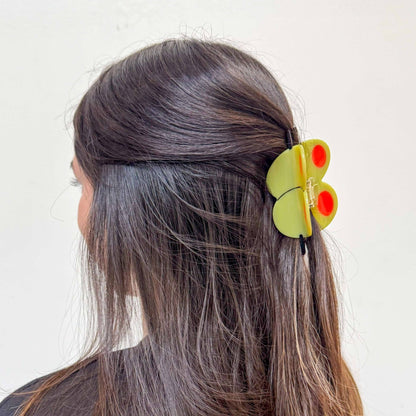 Large Olive Hair Claw Clip - Dear John