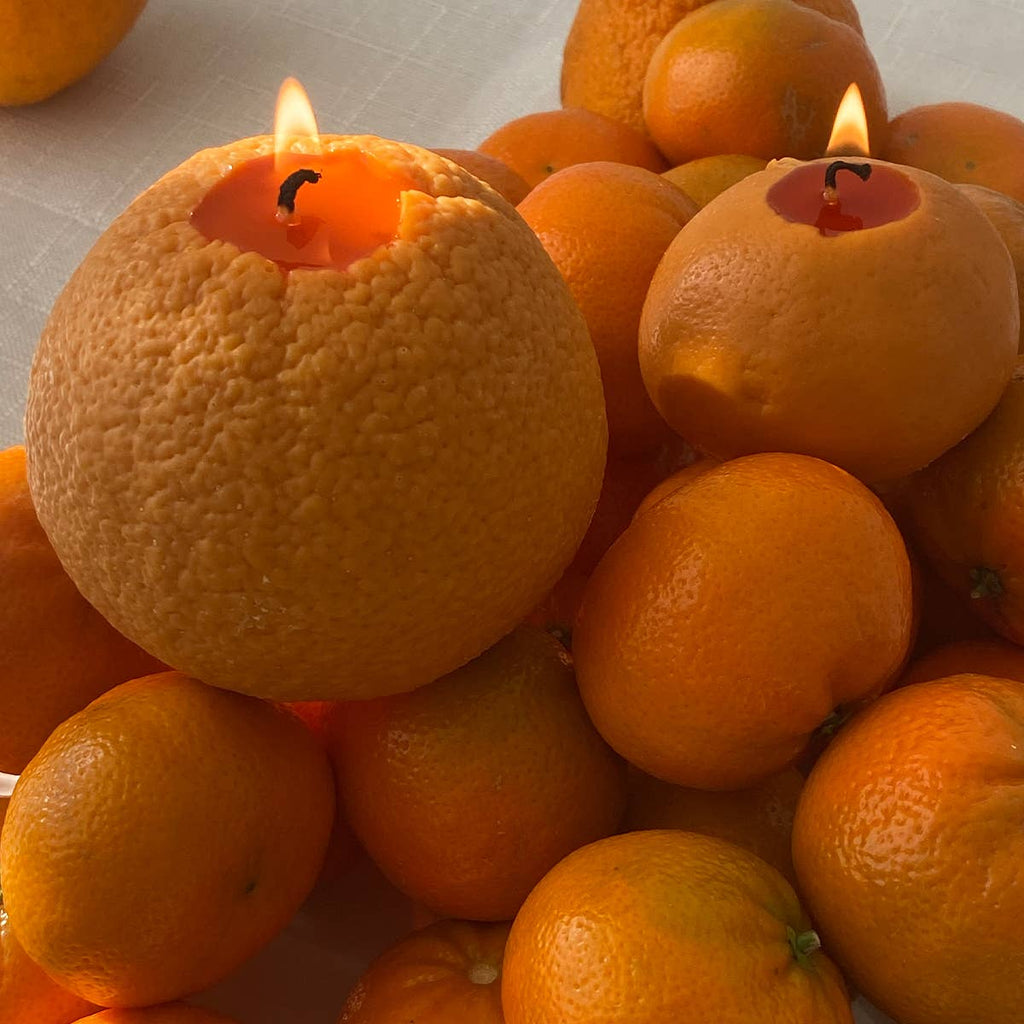 Large Orange Candle - Dear John