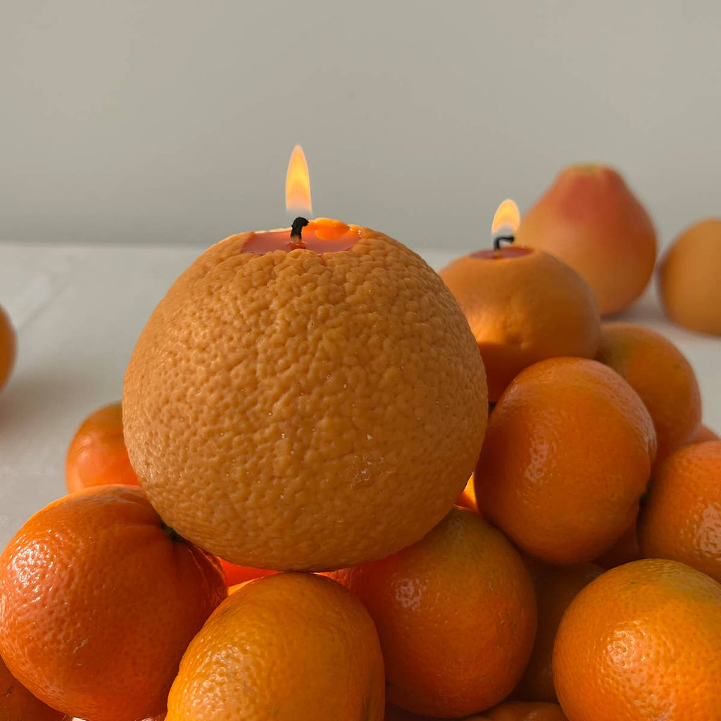 Large Orange Candle - Dear John