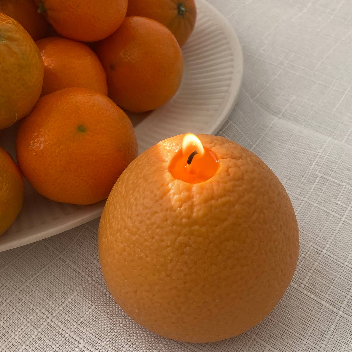 Large Orange Candle - Dear John