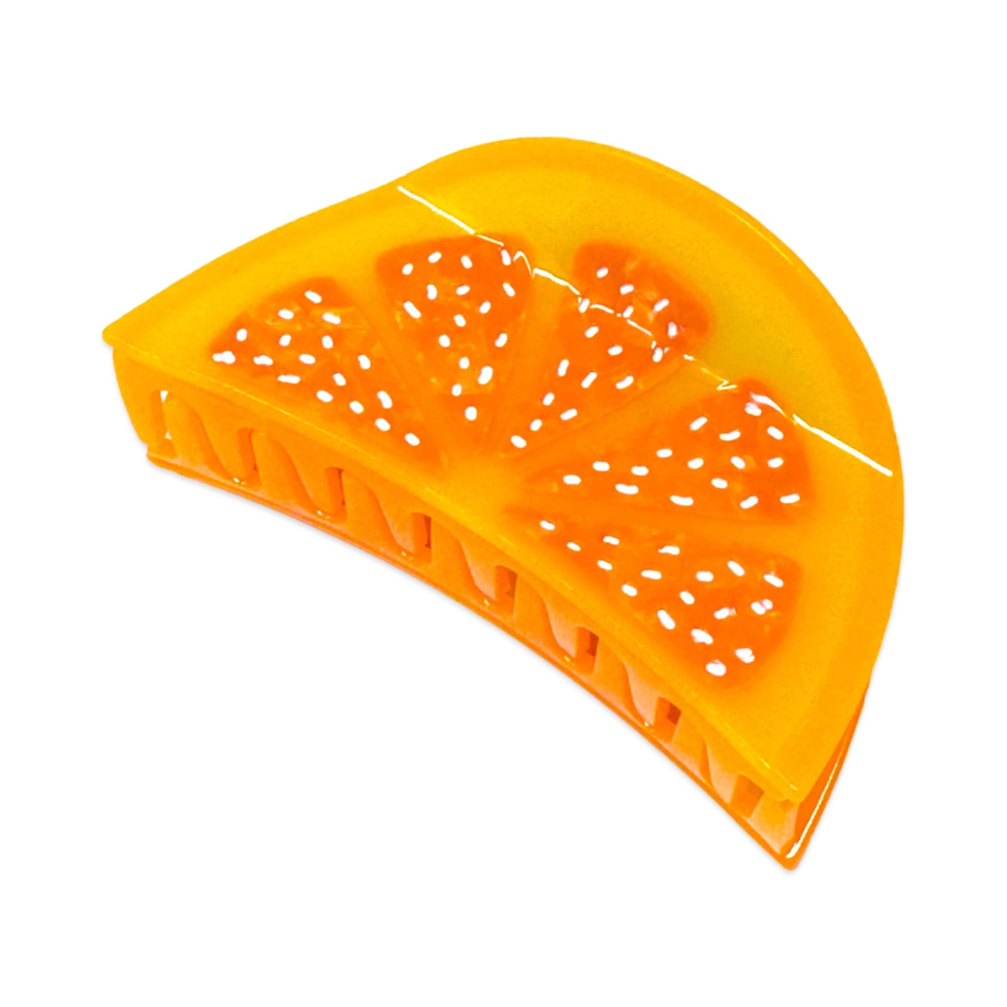 Large Orange Slice Hair Claw Clip - Dear John
