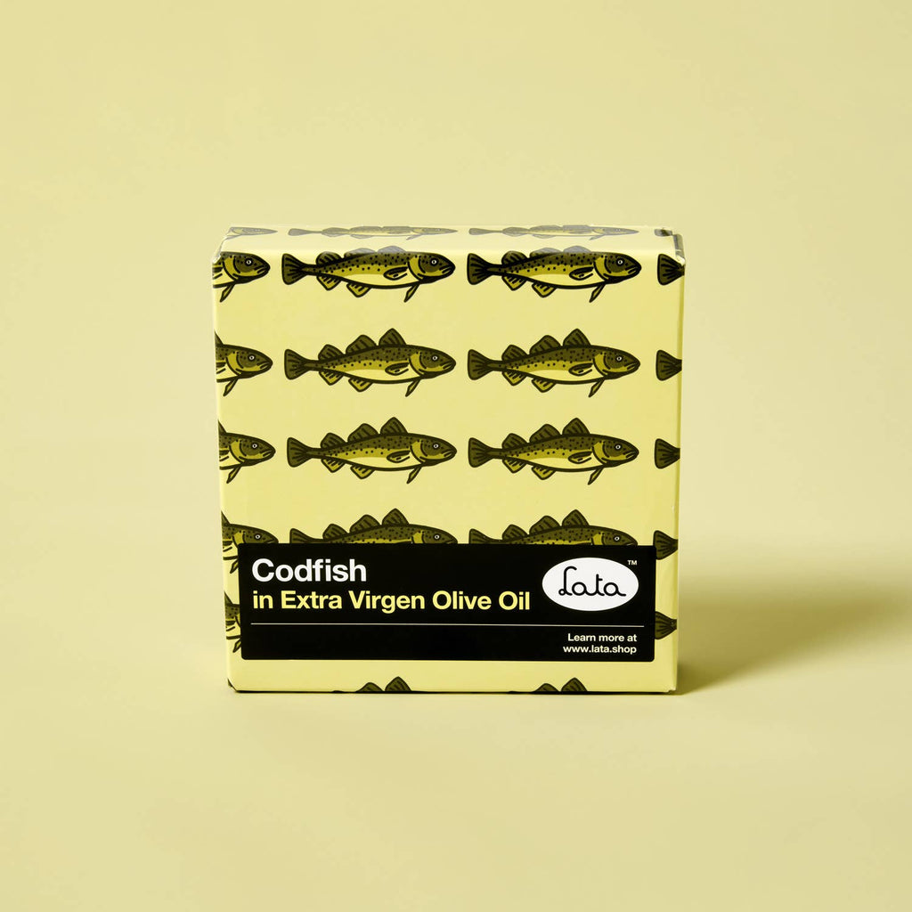 Lata Codfish in Extra Virgin Olive Oil - Dear John
