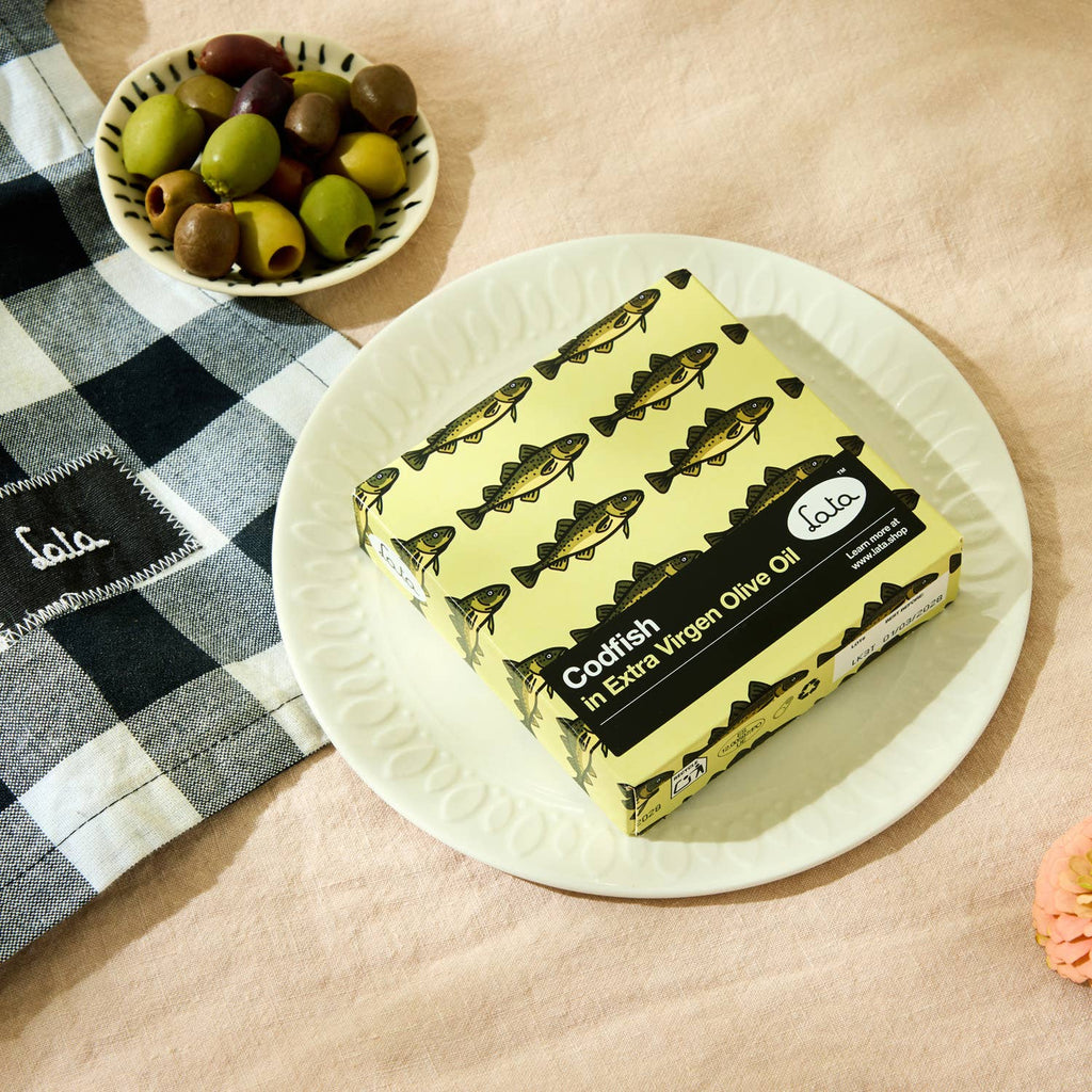 Lata Codfish in Extra Virgin Olive Oil - Dear John