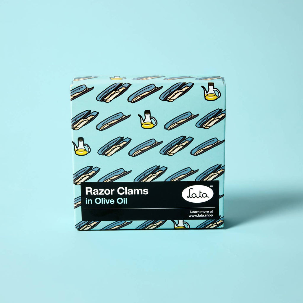 Lata Razor Clams in Olive Oil - Dear John