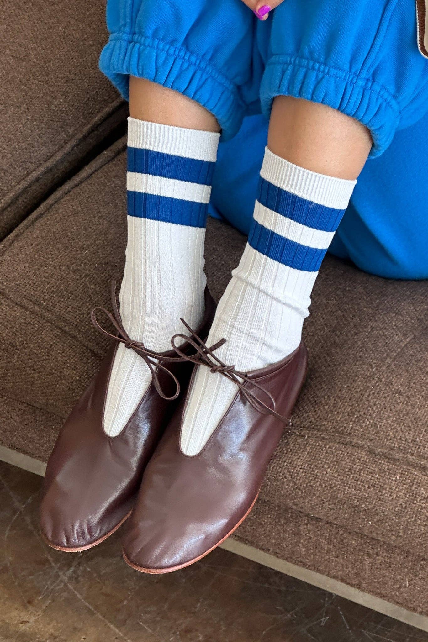 Le Bon Shoppe - Her Varsity Socks - Dear John