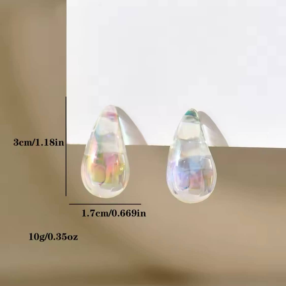 LENZY TEAR DROP EARRINGS - Dear John