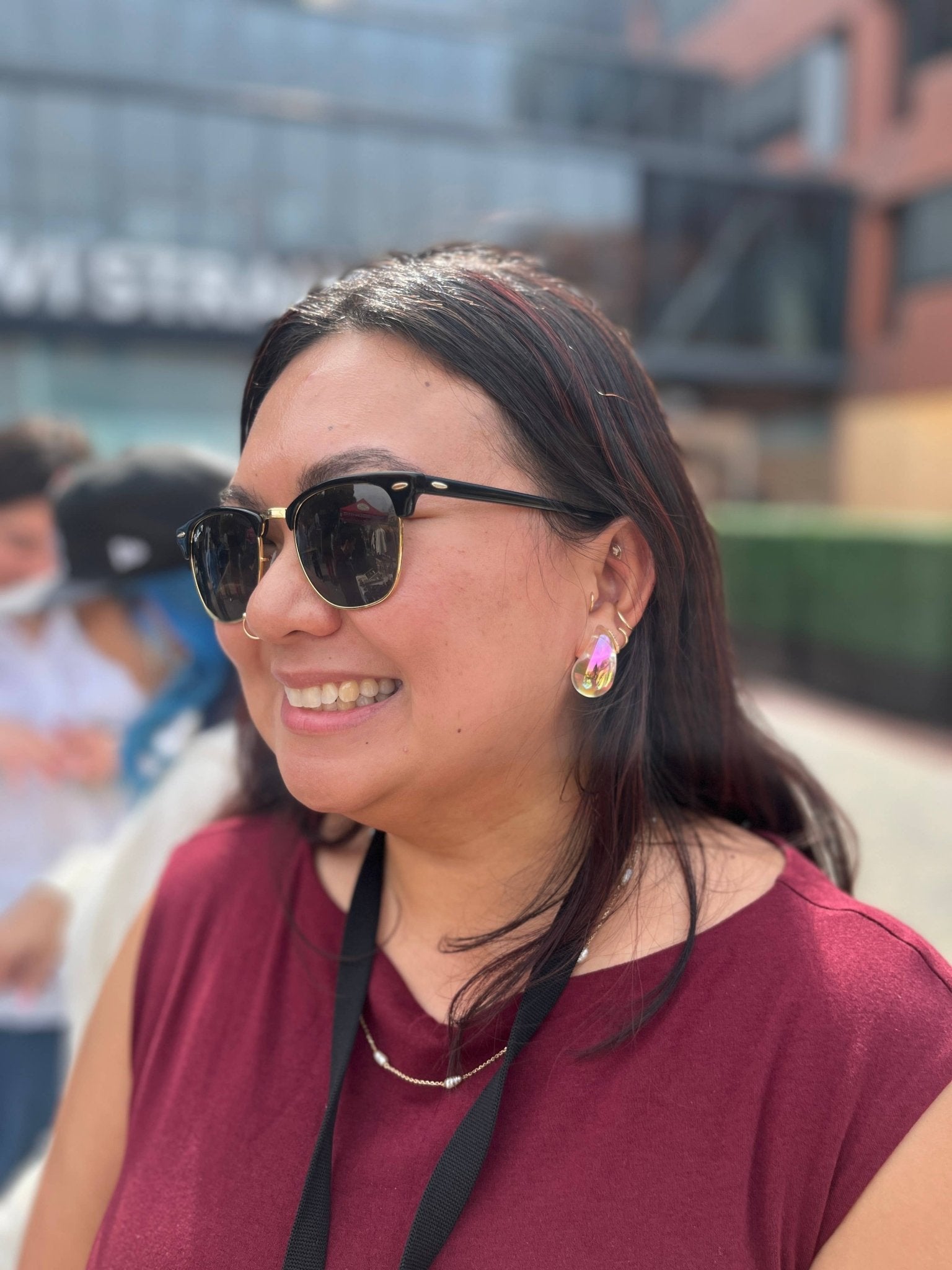 LENZY TEAR DROP EARRINGS - Dear John