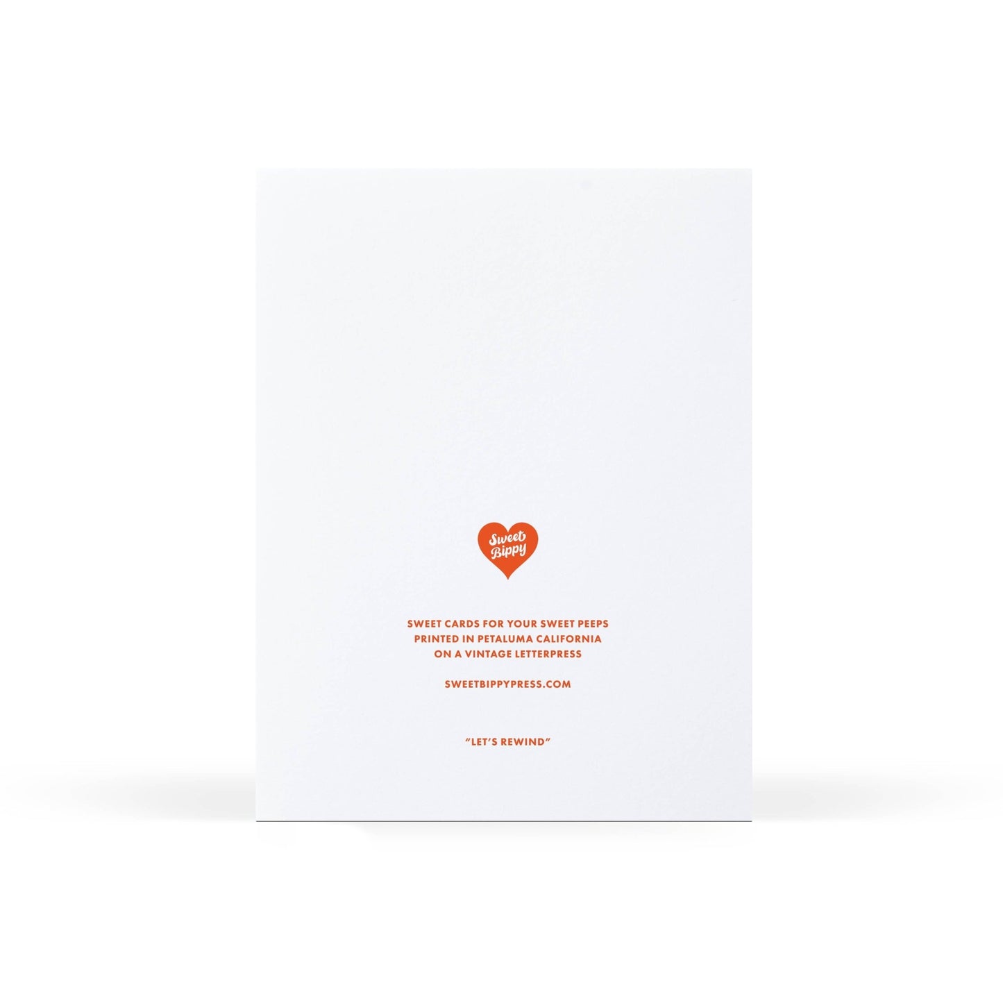 Let's Rewind Greeting Card - Dear John