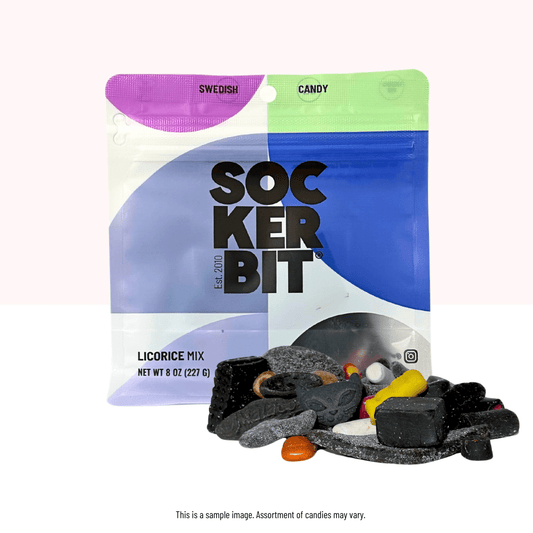 Licorice Mix Swedish Candy Bag - Dear John