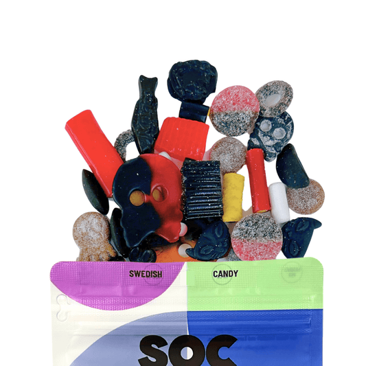 Licorice Mix Swedish Candy Bag - Dear John