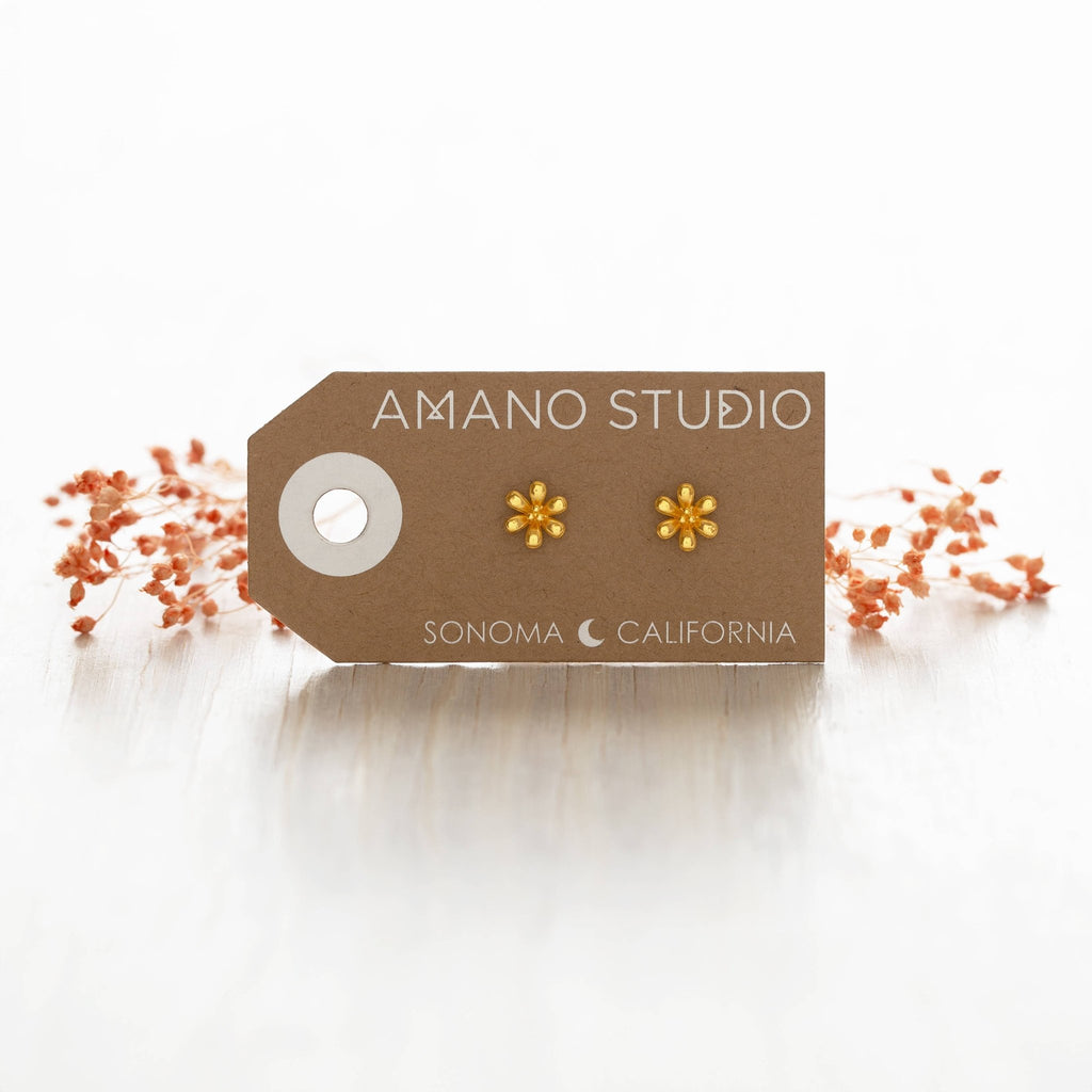 Lily Flower Stud Earring - Dear John