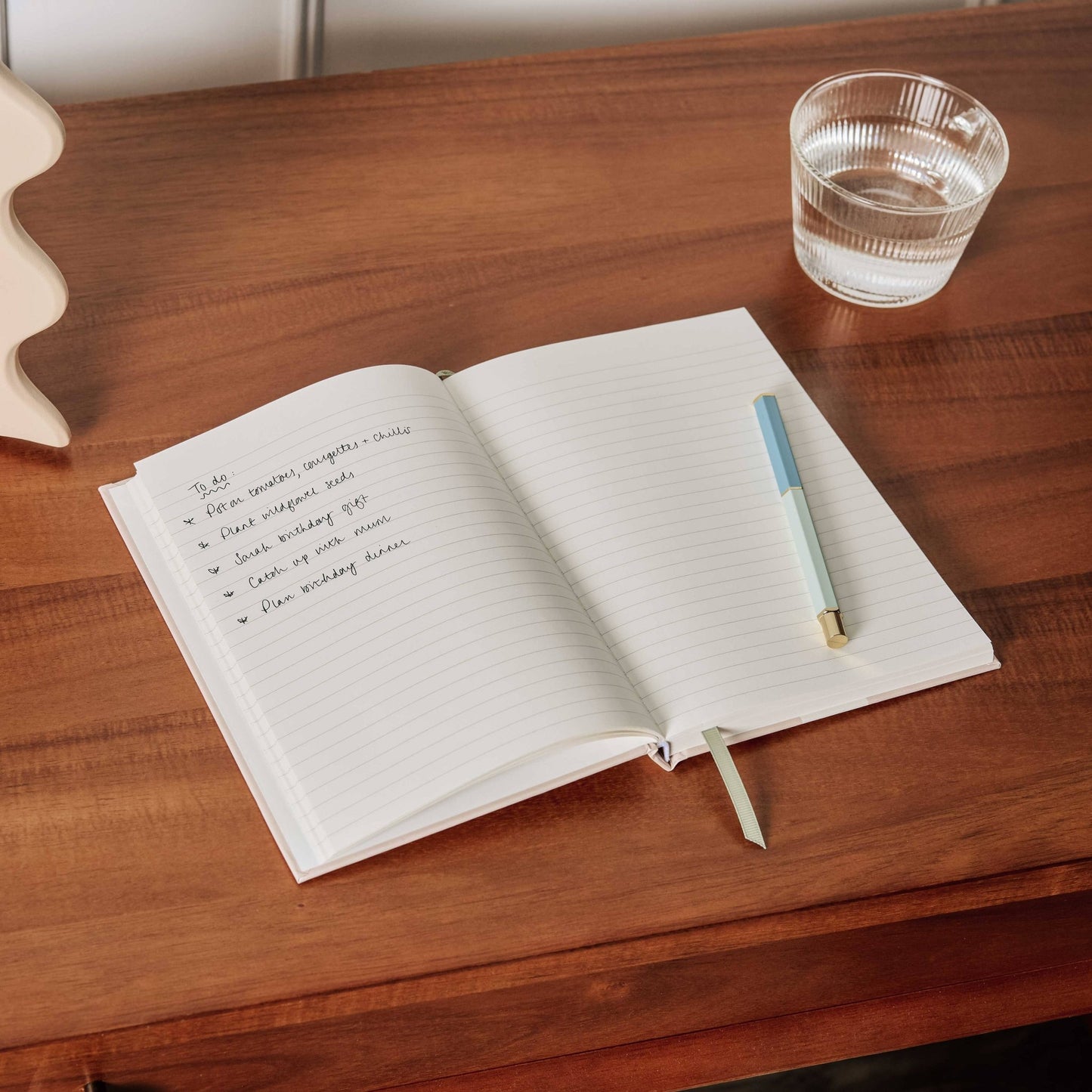 Lined Notebook, A5 Hardcover - Italian Summer - Dear John