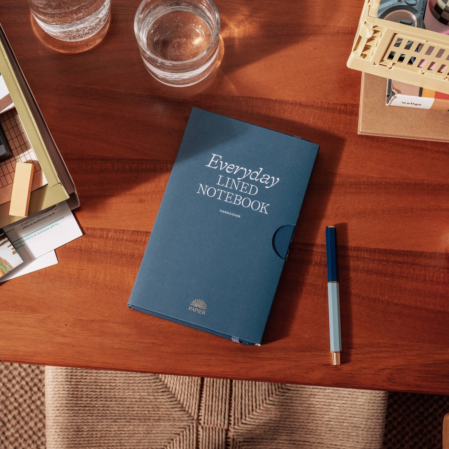Lined Notebook, PU Leather, Hardcover - Everyday - Dear John