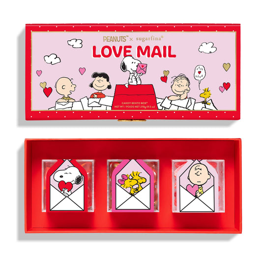 Love Mail 3pc Bento Box (Peanuts Valentine's Day 2026) - Dear John
