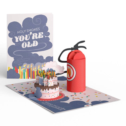 Lovepop Cards - Holy Smokes You're Old Birthday Card, 5x7" Birthday Cards - Dear John