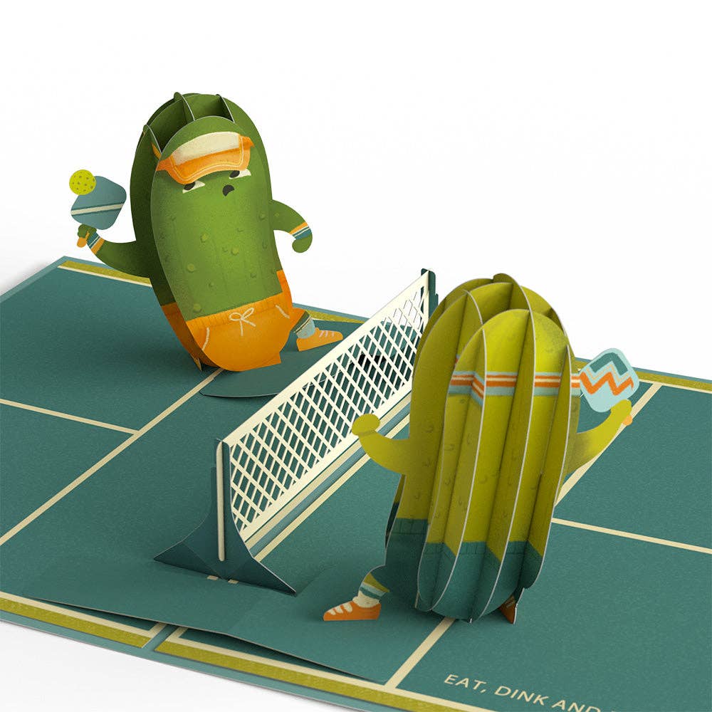 Lovepop Cards - Pickleball Birthday Baller Pop-up Card 5x7", Game Day - Dear John