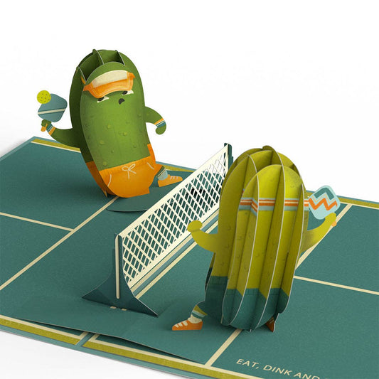 Lovepop Cards - Pickleball Birthday Baller Pop-up Card 5x7", Game Day - Dear John