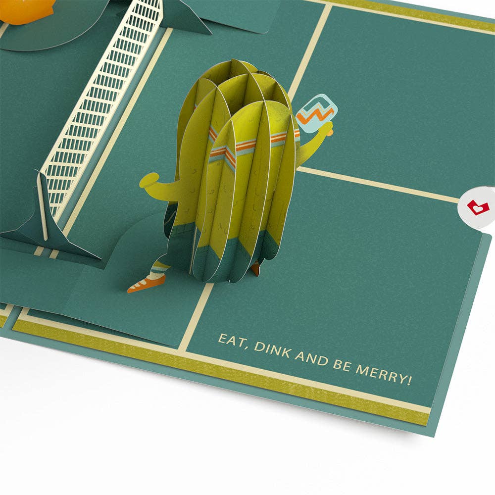 Lovepop Cards - Pickleball Birthday Baller Pop-up Card 5x7", Game Day - Dear John
