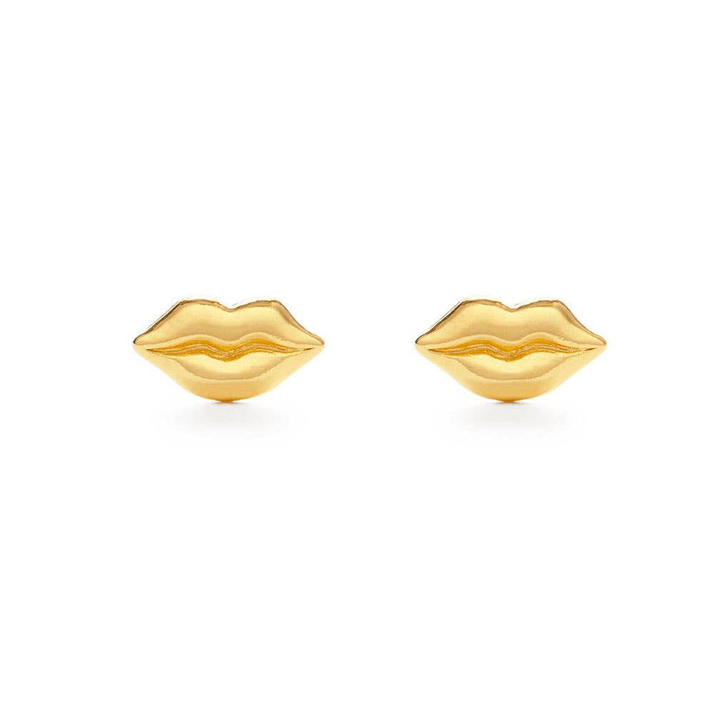 Luscious Lips Stud Earrings - Dear John