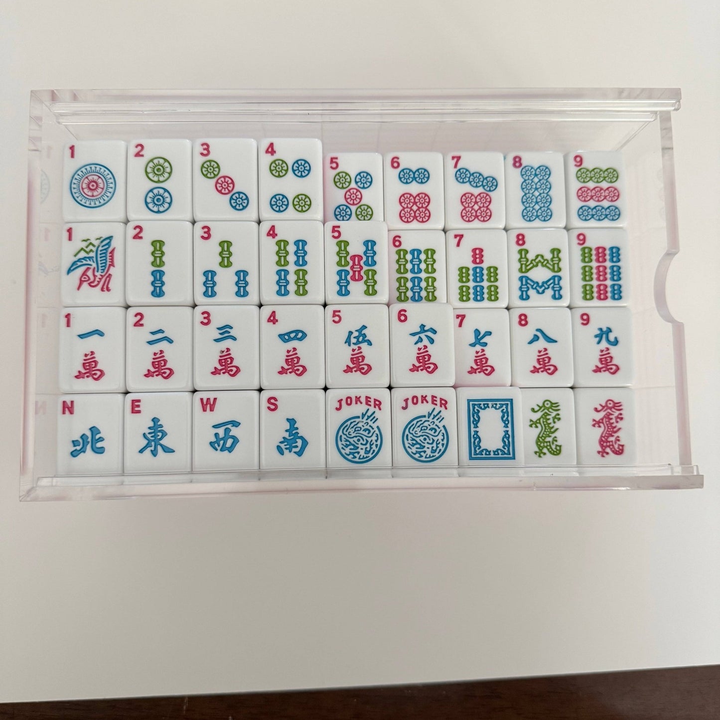 Mahjong Studios - Mahjong Studios – Rose Dragon American Mahjong Bundle Tile Set (166 Tiles) - Dear John