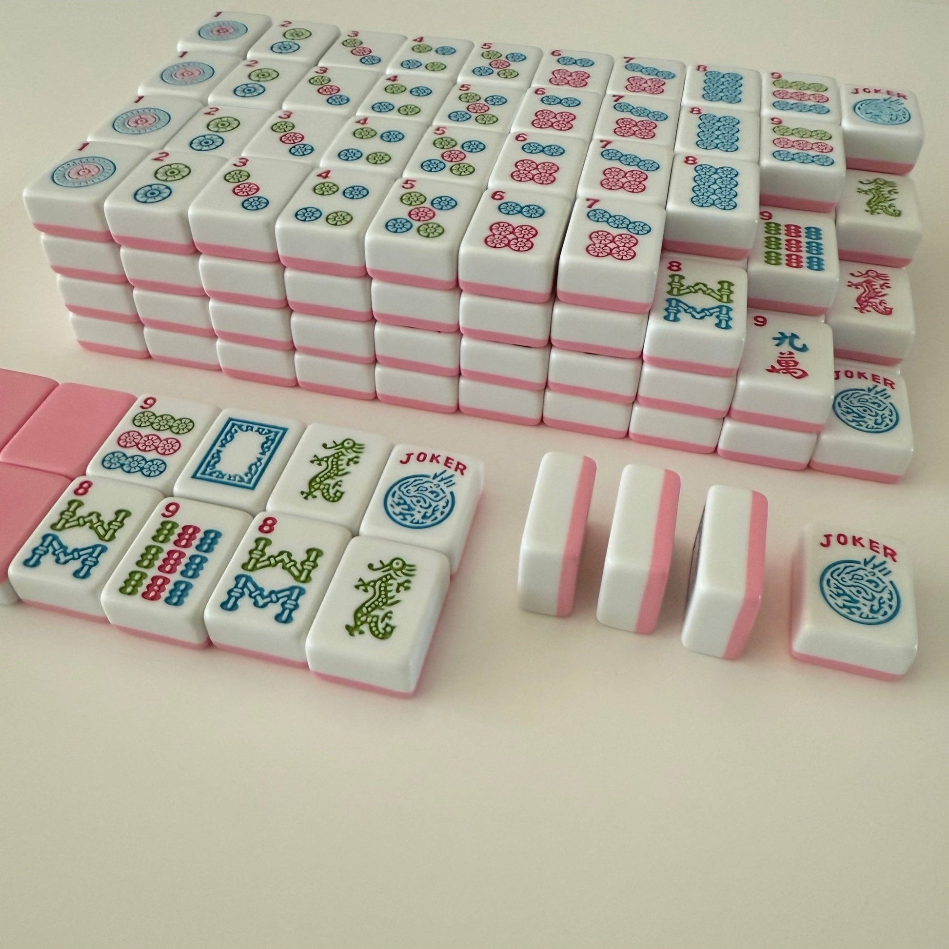Mahjong Studios - Mahjong Studios – Rose Dragon American Mahjong Bundle Tile Set (166 Tiles) - Dear John