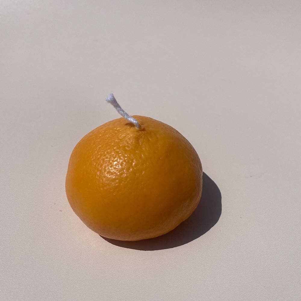 Mandarin Fruit Candle — Farmers Market Collection (100% Soy Wax, Hand - Poured in LA) - Dear John