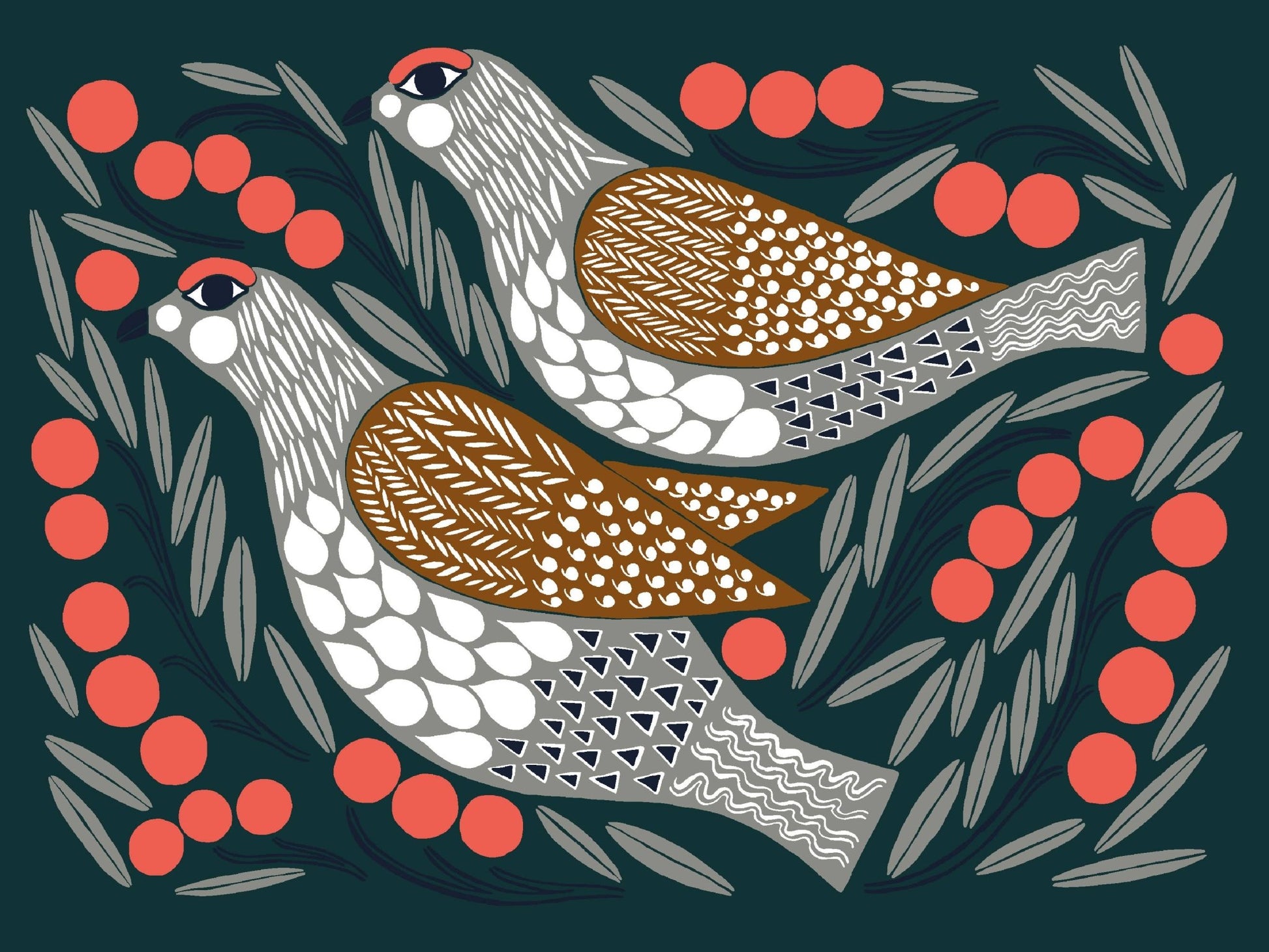 Marimekko Kukka Notecards - Dear John