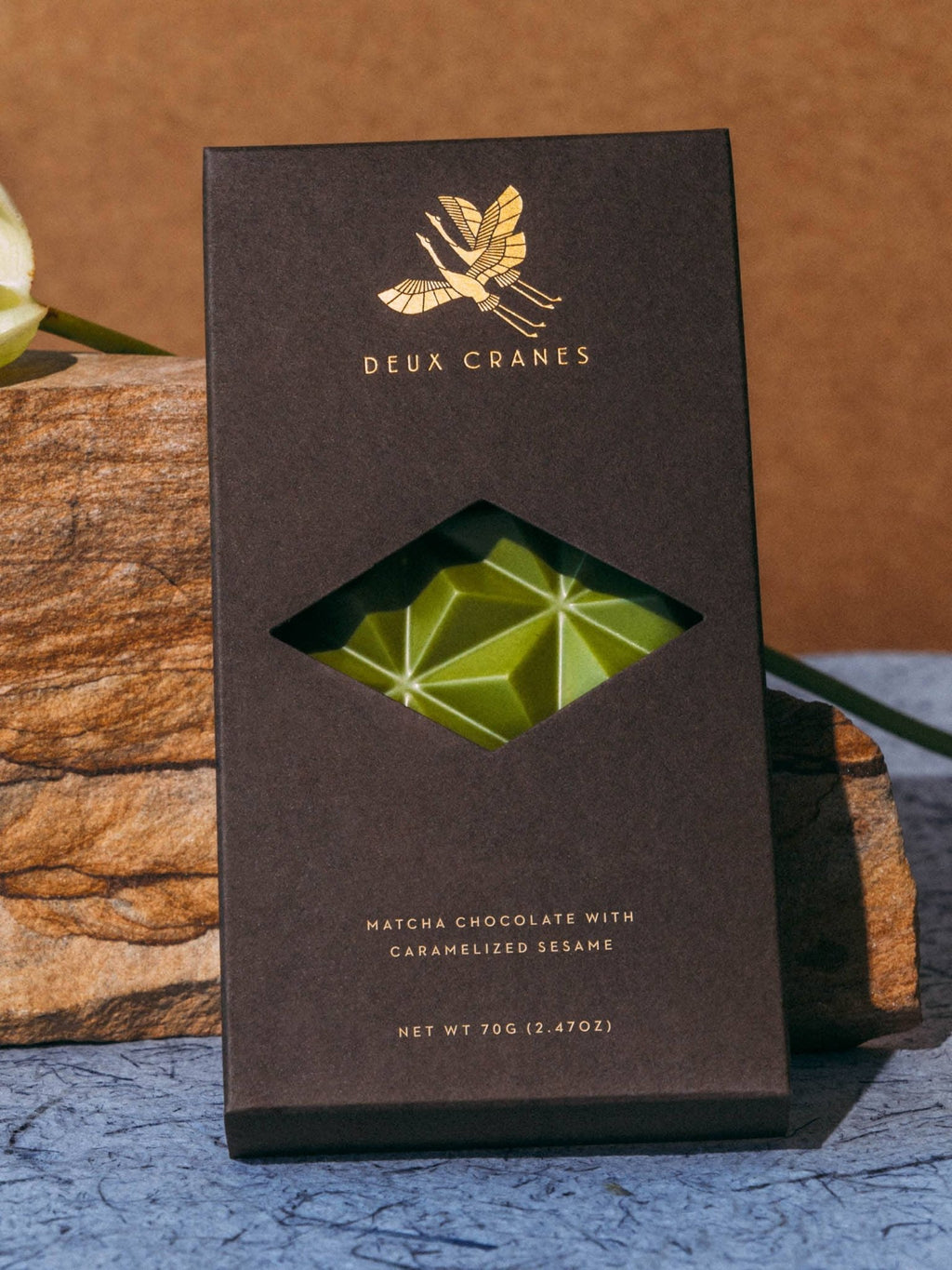 Matcha Chocolate with Caramelized Sesame - Dear John
