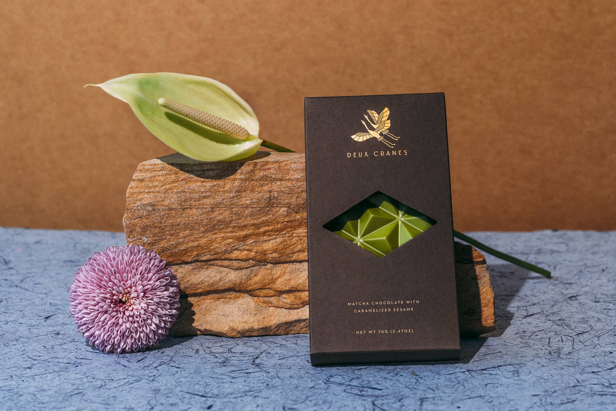 Matcha Chocolate with Caramelized Sesame - Dear John