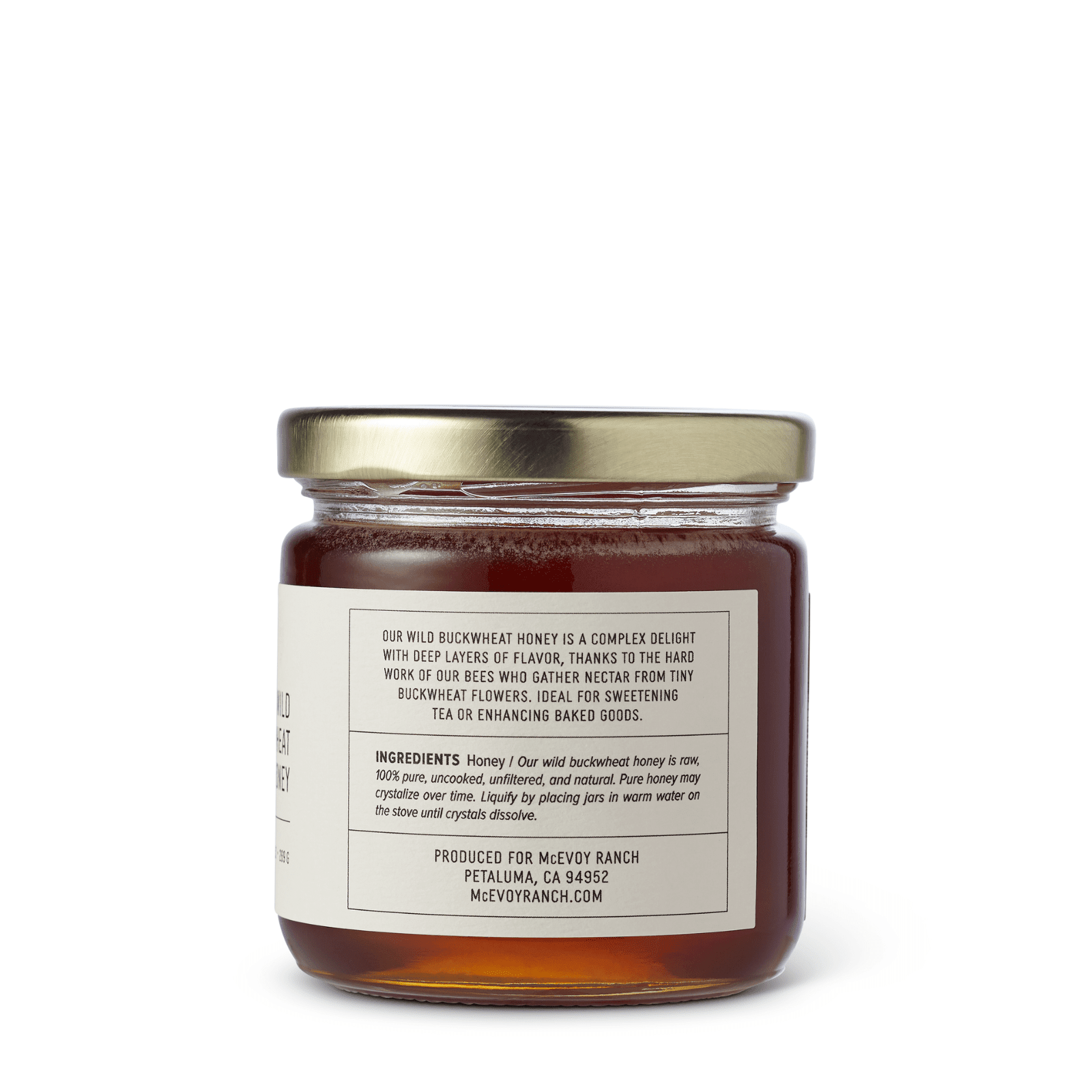 McEvoy Ranch - Wild Buckwheat Honey - Dear John