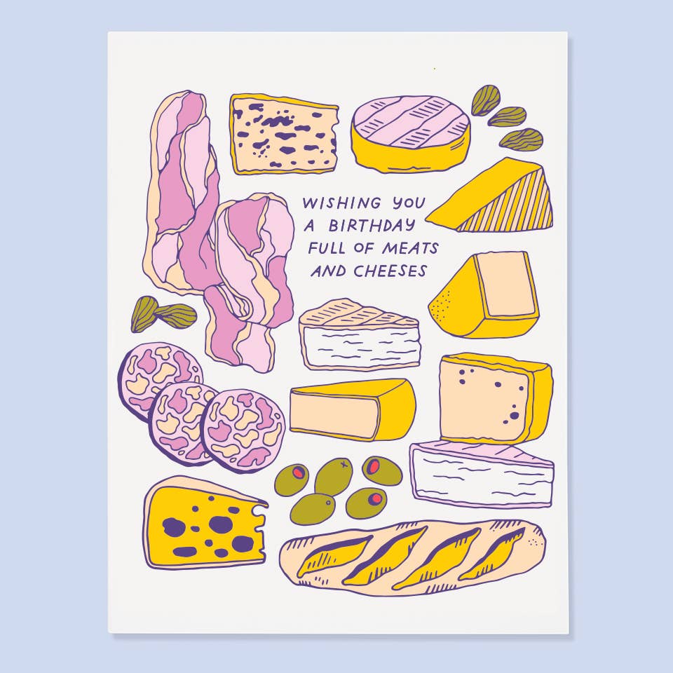 Meats and Cheeses Card - Dear John