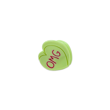 Micro Candy Hearts Hair Claw Clip Set - Dear John