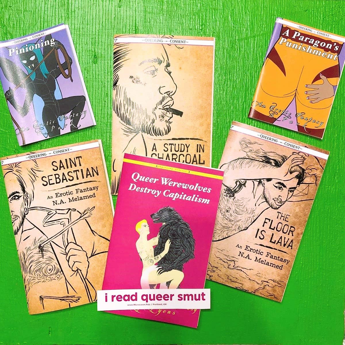 Microcosm Publishing & Distribution - Queer Werewolves Destroy Capitalism (Queering Consent Zine) - Dear John