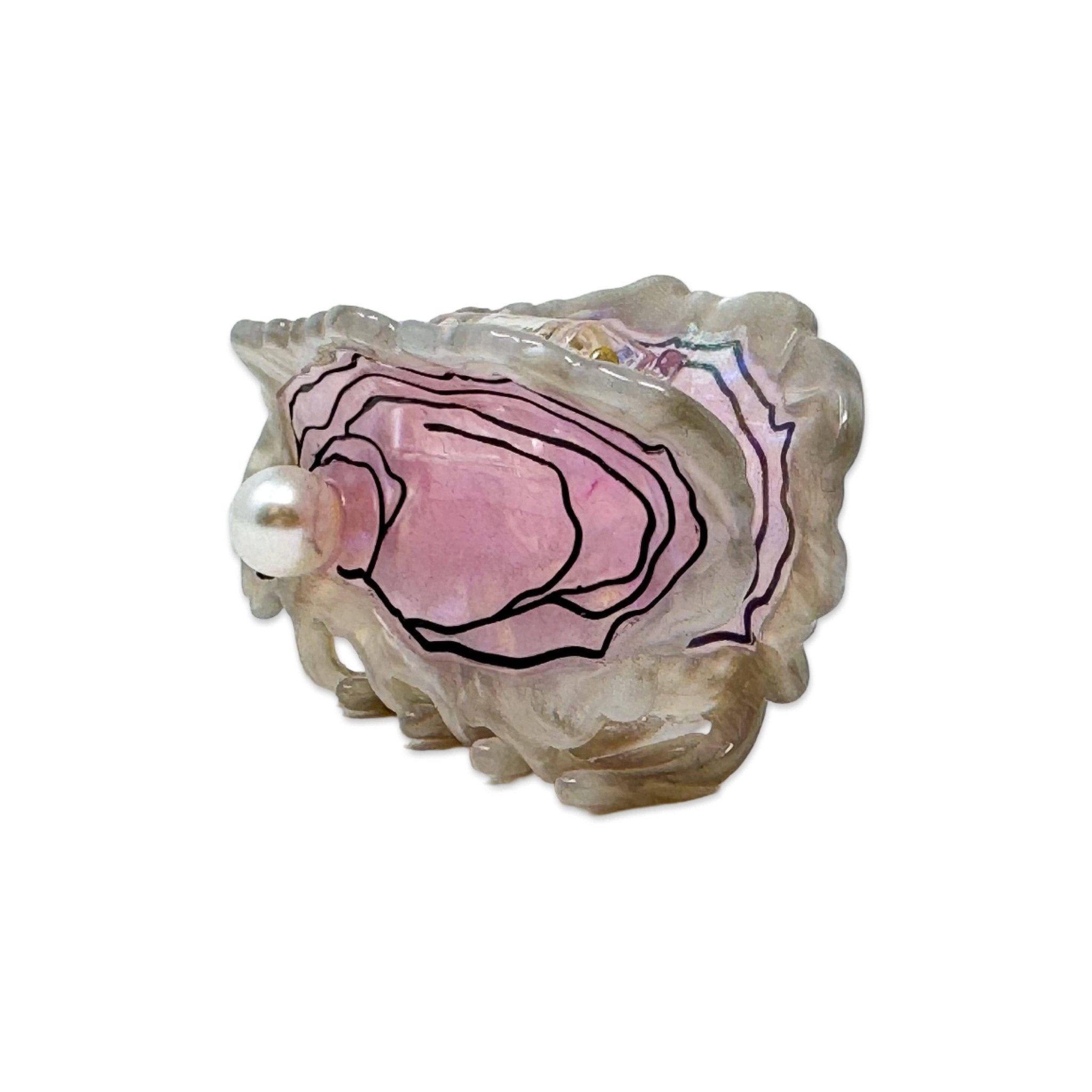 Midi Oyster Hair Claw Clip - Dear John