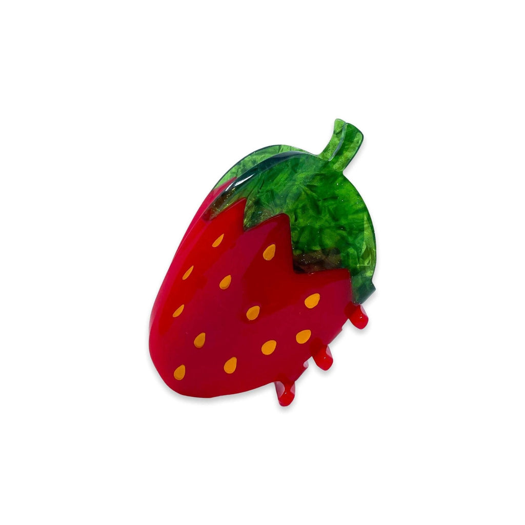 Midi Red Strawberry Hair Claw Clip - Dear John