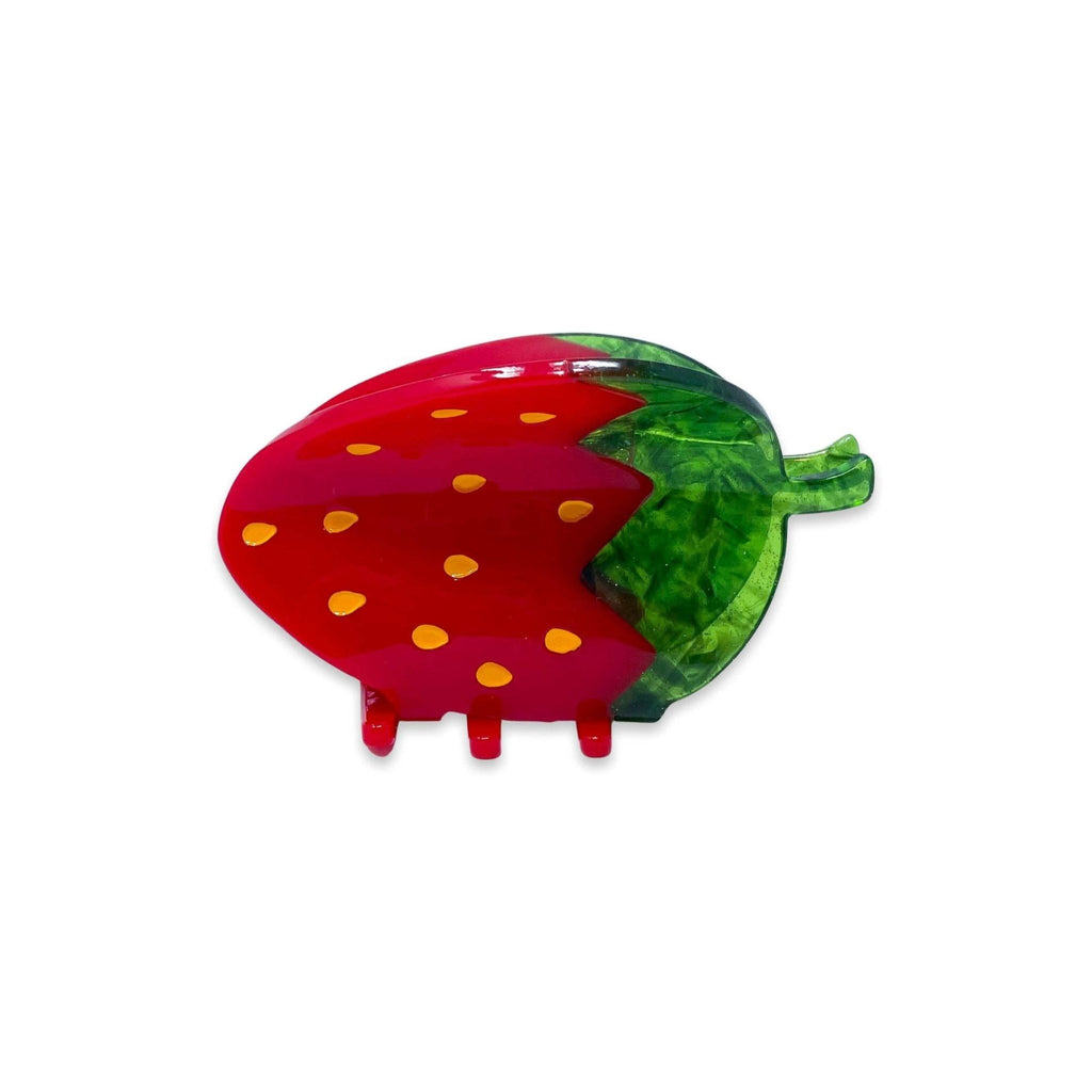 Midi Red Strawberry Hair Claw Clip - Dear John