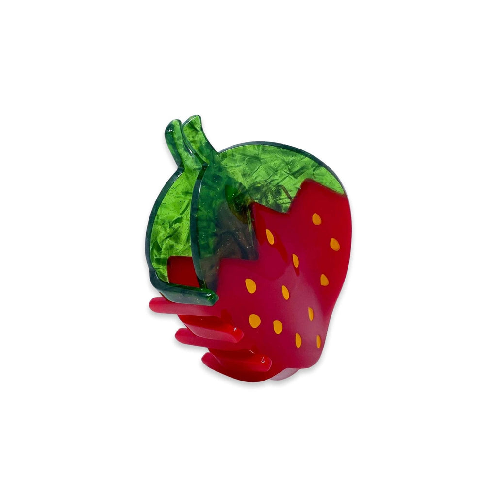 Midi Red Strawberry Hair Claw Clip - Dear John