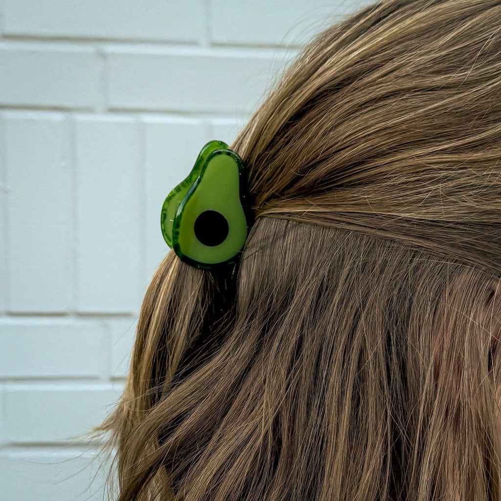 Mini Avocado Hair Claw Clip - Dear John